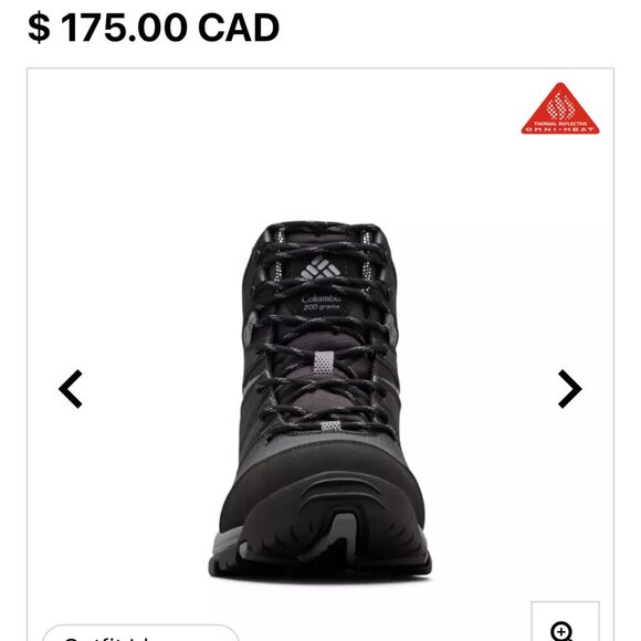 Columbia Men’s Gunnison™ II Omni-Heat™ Boot sz 12 - Picture 11 of 14